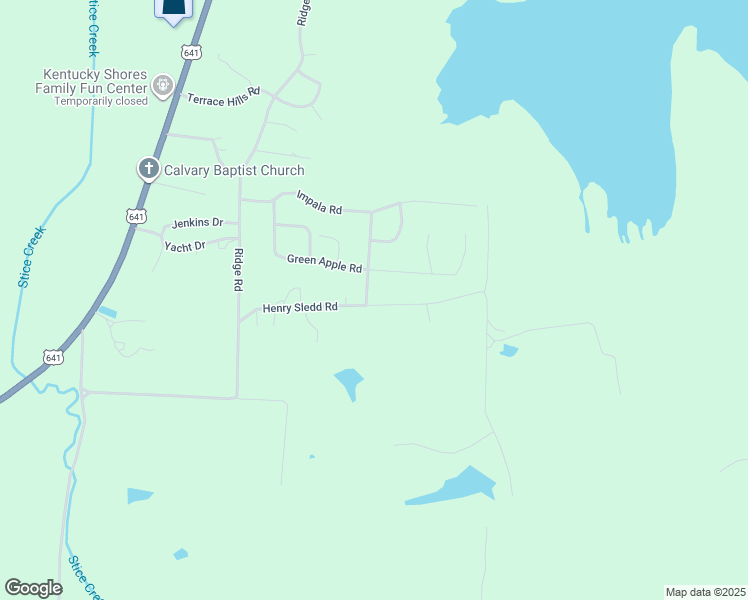map of restaurants, bars, coffee shops, grocery stores, and more near Henry Sledd Road in Gilbertsville