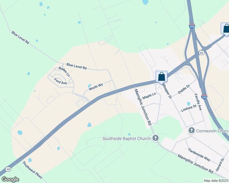 map of restaurants, bars, coffee shops, grocery stores, and more near 4914 Russellville Road in Bowling Green