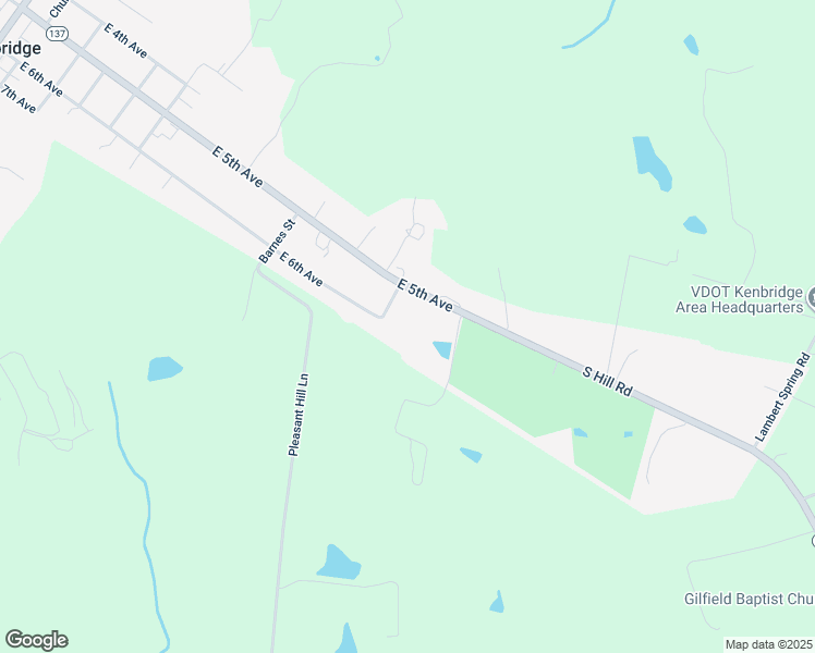 map of restaurants, bars, coffee shops, grocery stores, and more near 119 Hawthorne Street in Kenbridge
