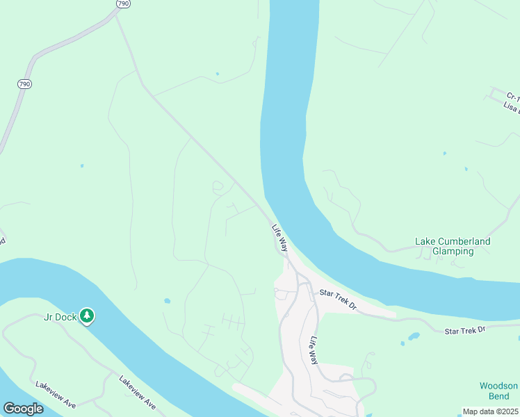 map of restaurants, bars, coffee shops, grocery stores, and more near Life Way in Pulaski County