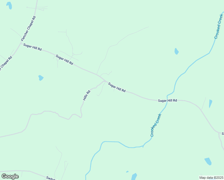 map of restaurants, bars, coffee shops, grocery stores, and more near 808 Sugar Hill Road in Kenbridge