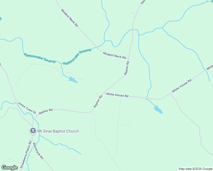 map of restaurants, bars, coffee shops, grocery stores, and more near 13520 Raynor Road in Ivor