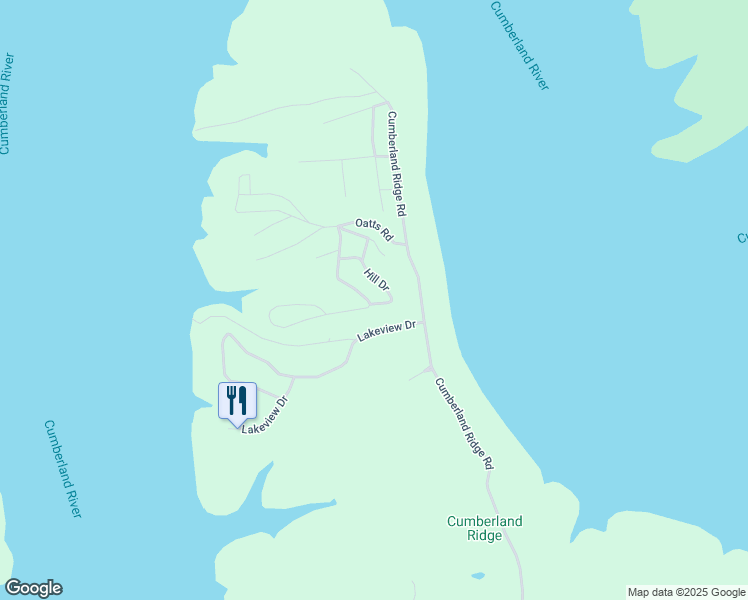 map of restaurants, bars, coffee shops, grocery stores, and more near Diana Lane in Monticello