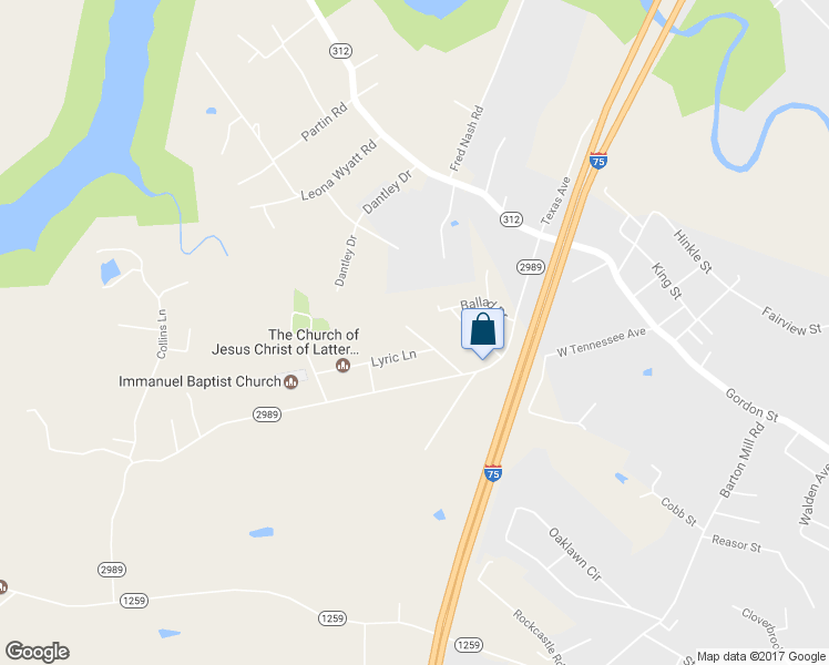 map of restaurants, bars, coffee shops, grocery stores, and more near 214 Sonnet Circle in Corbin