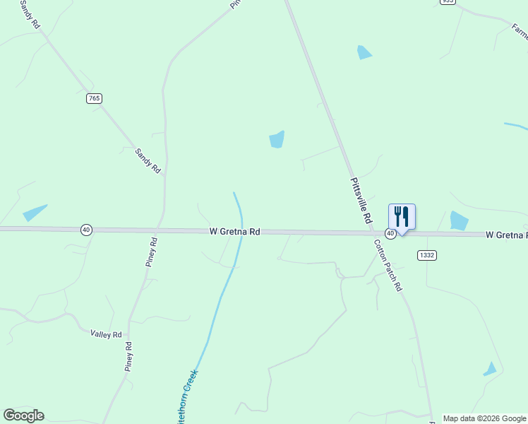 map of restaurants, bars, coffee shops, grocery stores, and more near 2632 West Gretna Road in Gretna