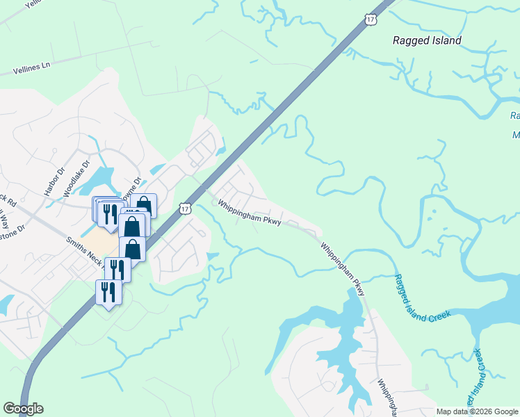 map of restaurants, bars, coffee shops, grocery stores, and more near 432 Seaport Trail in Carrollton