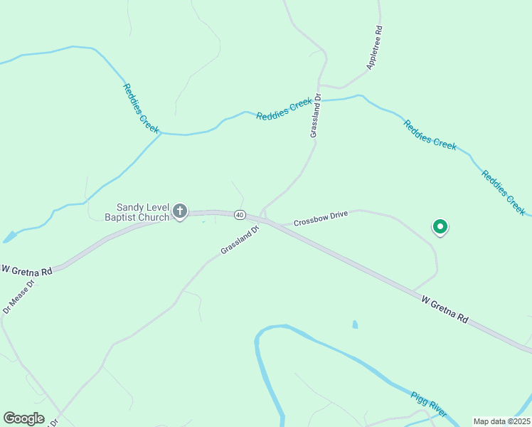 map of restaurants, bars, coffee shops, grocery stores, and more near 4760 Grassland Dr in Sandy Level