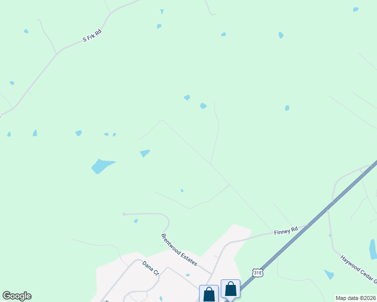 map of restaurants, bars, coffee shops, grocery stores, and more near 581 Jim Jolly Road in Glasgow