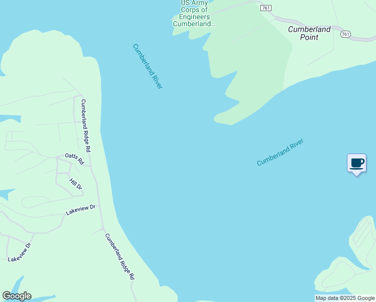 map of restaurants, bars, coffee shops, grocery stores, and more near 2433 Cumberland Ridge Road in Monticello