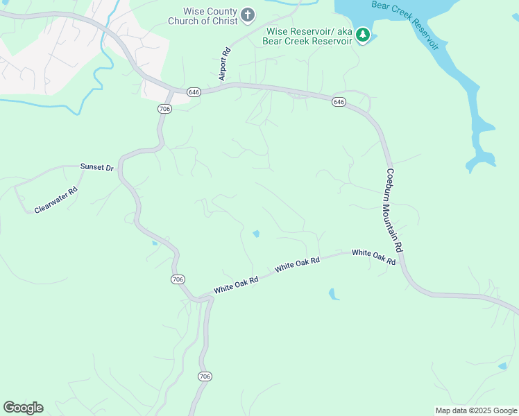 map of restaurants, bars, coffee shops, grocery stores, and more near 10000-D Candace Drive in Wise