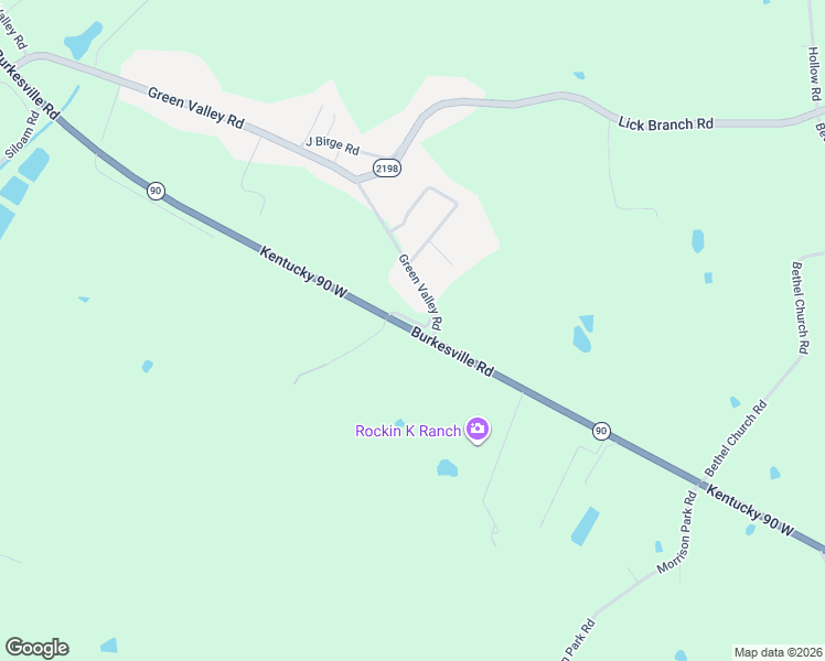 map of restaurants, bars, coffee shops, grocery stores, and more near 3566 Burkesville Road in Glasgow