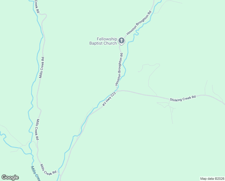 map of restaurants, bars, coffee shops, grocery stores, and more near 9978 State Highway 223 in Flat Lick