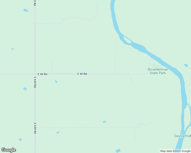 map of restaurants, bars, coffee shops, grocery stores, and more near 63451 East 40 Road in Quapaw