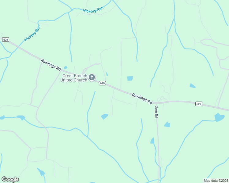 map of restaurants, bars, coffee shops, grocery stores, and more near 1320 Rawlings Road in Rawlings