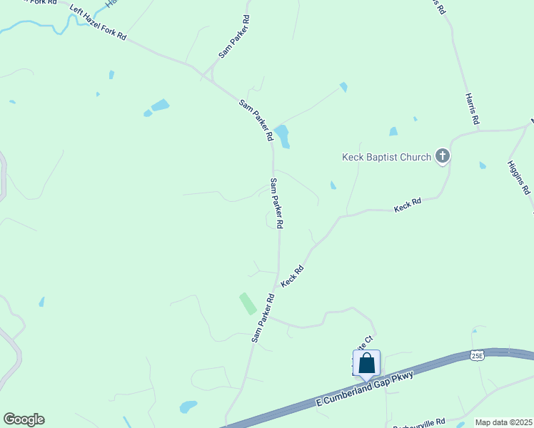 map of restaurants, bars, coffee shops, grocery stores, and more near 105 Humfleet Lane in Gray