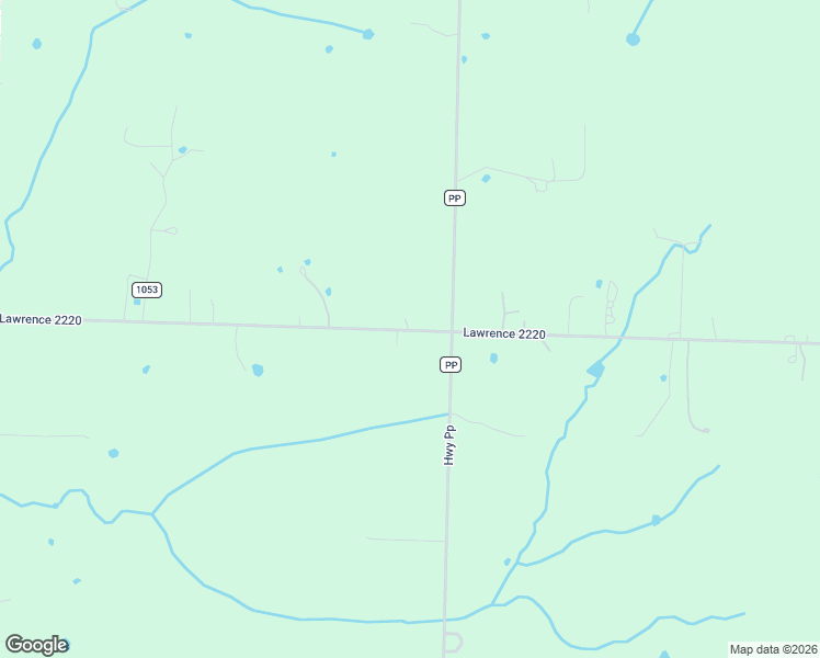 map of restaurants, bars, coffee shops, grocery stores, and more near 5895 Lawrence 2220 in Pierce City