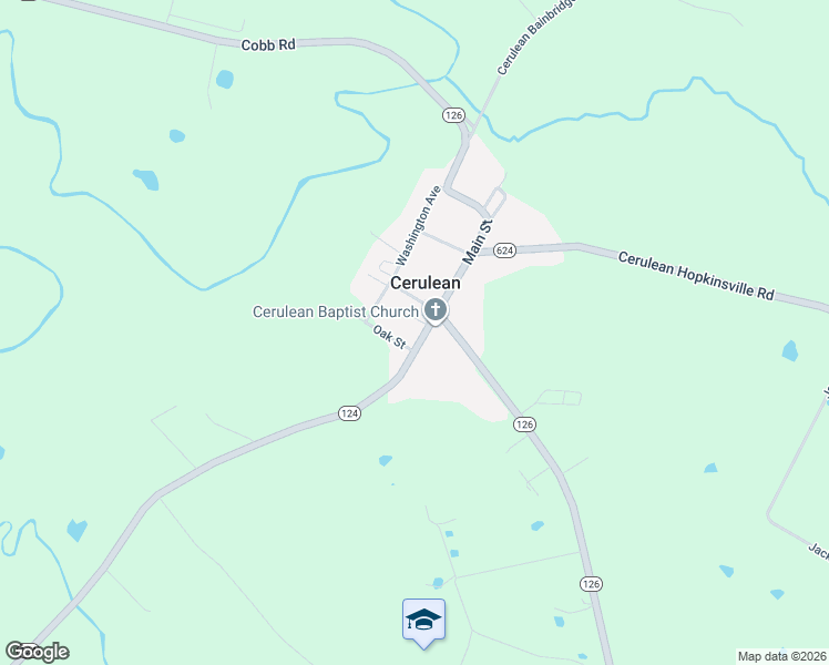 map of restaurants, bars, coffee shops, grocery stores, and more near 201-213 Cerulean Road in Cerulean