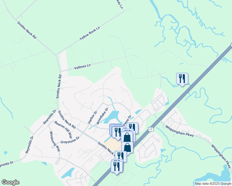 map of restaurants, bars, coffee shops, grocery stores, and more near 13440 Anchor Court in Carrollton