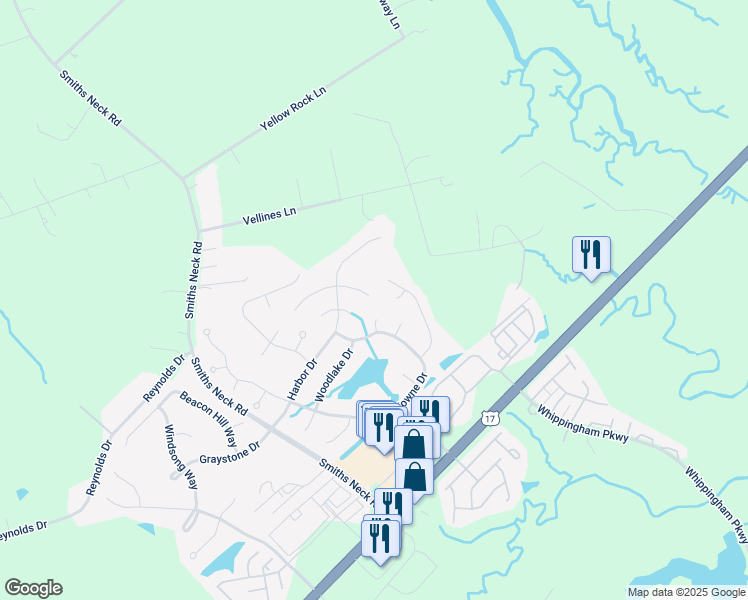 map of restaurants, bars, coffee shops, grocery stores, and more near 13440 Anchor Court in Carrollton