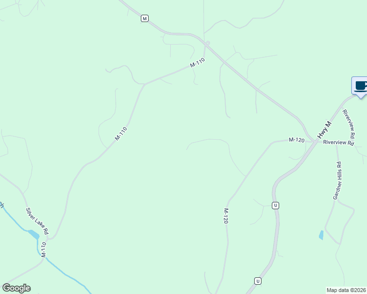 map of restaurants, bars, coffee shops, grocery stores, and more near 425 M-120 in Clever