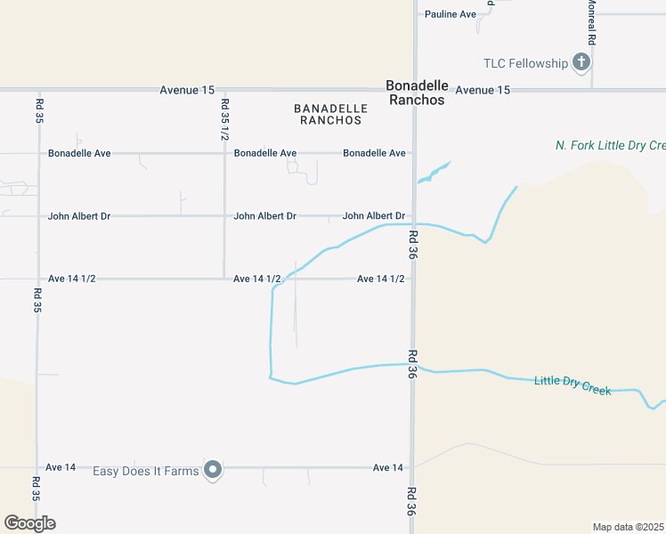 map of restaurants, bars, coffee shops, grocery stores, and more near 35721 Avenue 14 1/2 in Madera