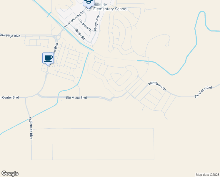 map of restaurants, bars, coffee shops, grocery stores, and more near 14695 Road 204 in Madera