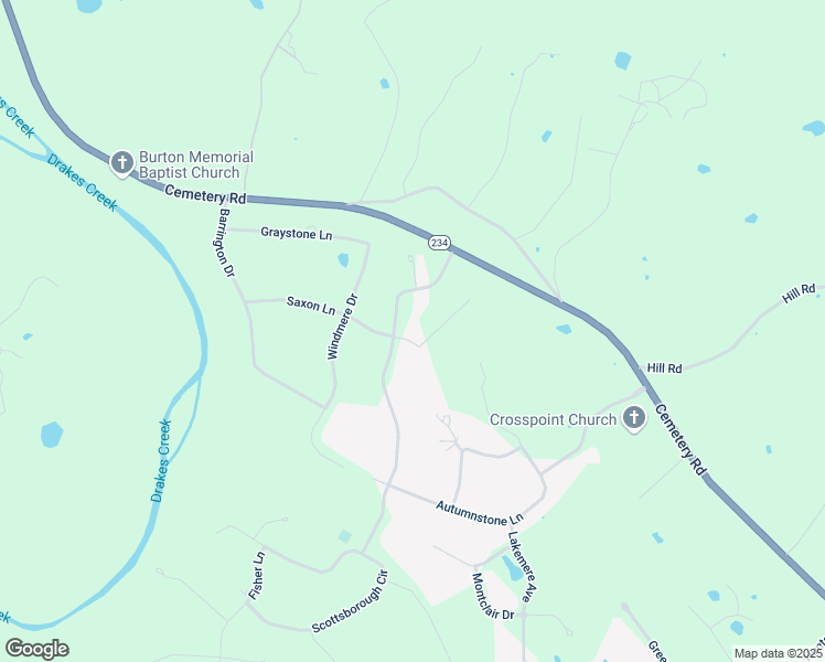 map of restaurants, bars, coffee shops, grocery stores, and more near 358-398 Saxon Lane in Bowling Green
