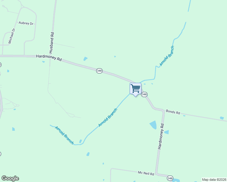 map of restaurants, bars, coffee shops, grocery stores, and more near 3560 Hardmoney Road in Paducah