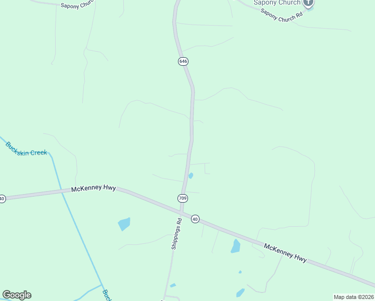 map of restaurants, bars, coffee shops, grocery stores, and more near Shippings Road in McKenney