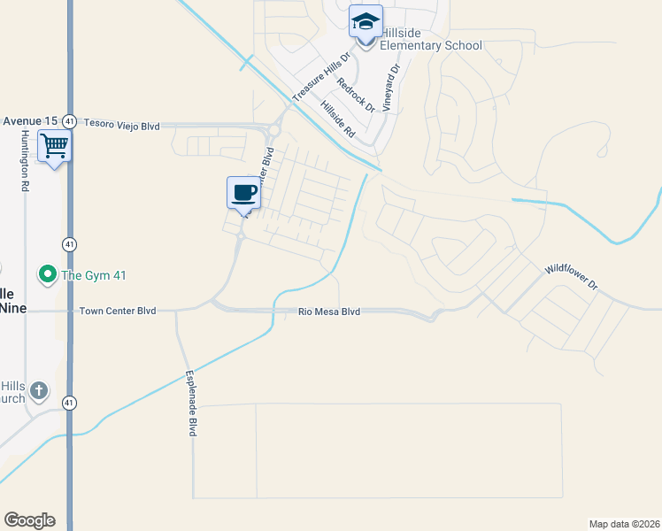 map of restaurants, bars, coffee shops, grocery stores, and more near 15812 Road 204 in Madera