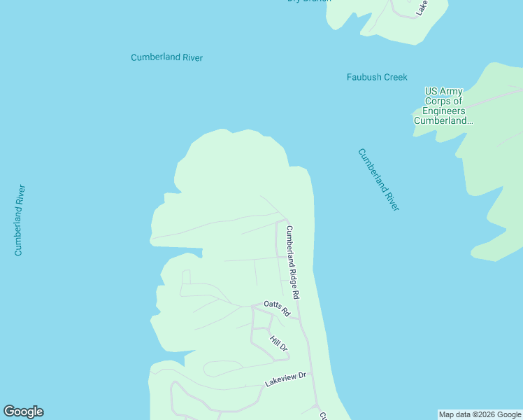 map of restaurants, bars, coffee shops, grocery stores, and more near Cumberland Ridge Road in Monticello
