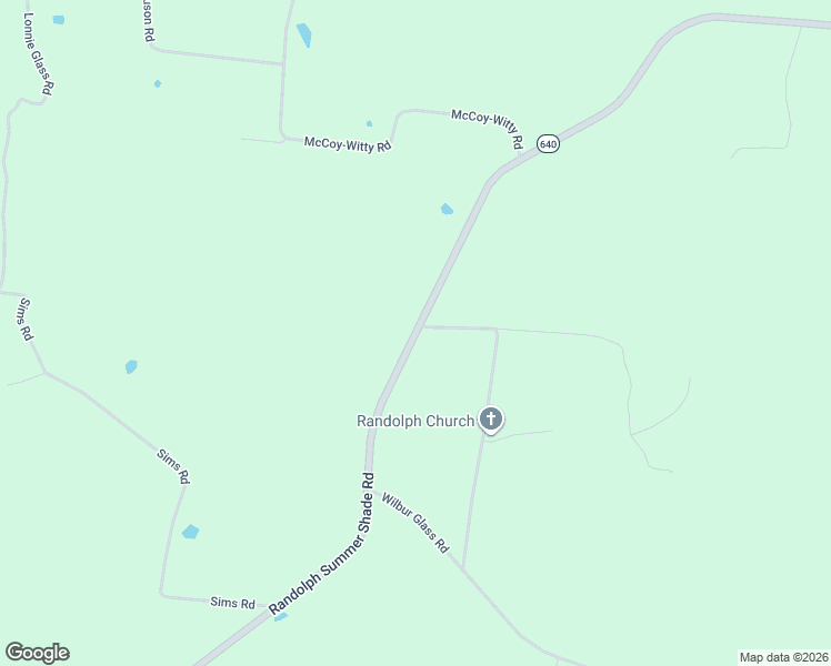 map of restaurants, bars, coffee shops, grocery stores, and more near 1600 Randolph Summer Shade Road in Summer Shade