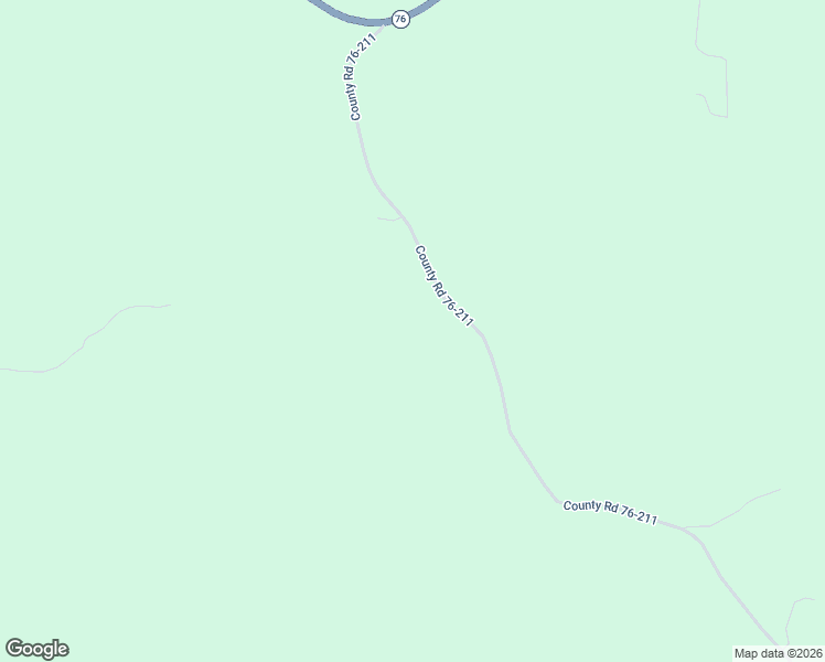 map of restaurants, bars, coffee shops, grocery stores, and more near County Road 76-211 in Ava