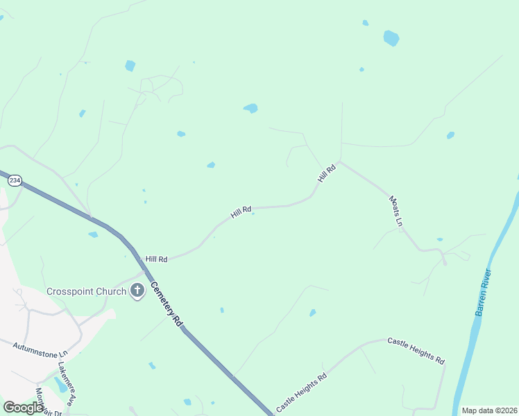 map of restaurants, bars, coffee shops, grocery stores, and more near 560 Hill Road in Bowling Green