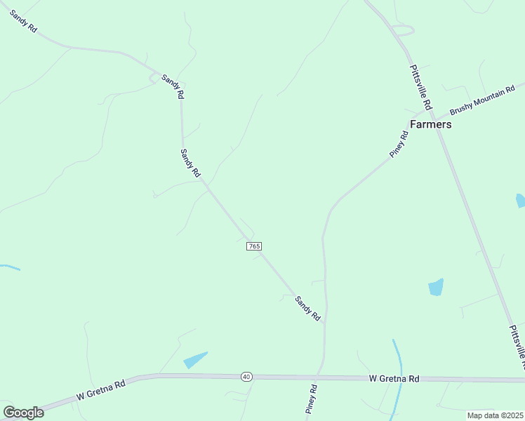 map of restaurants, bars, coffee shops, grocery stores, and more near 652 Sandy Road in Gretna