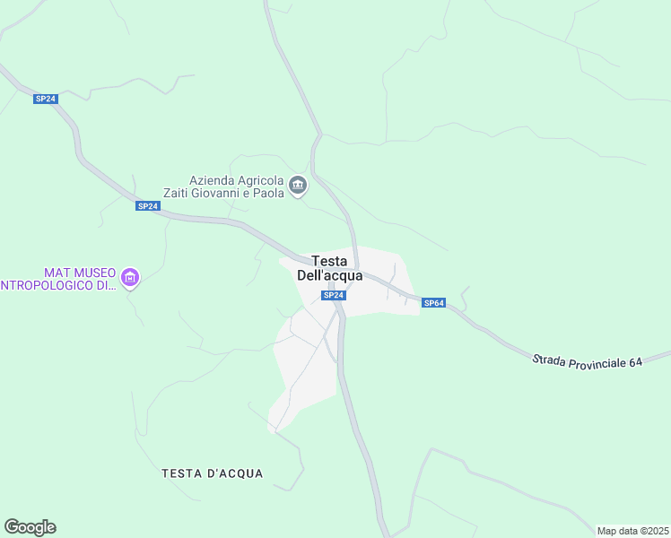 map of restaurants, bars, coffee shops, grocery stores, and more near 76 Via Gallo Soldato in Testa Dell'acqua
