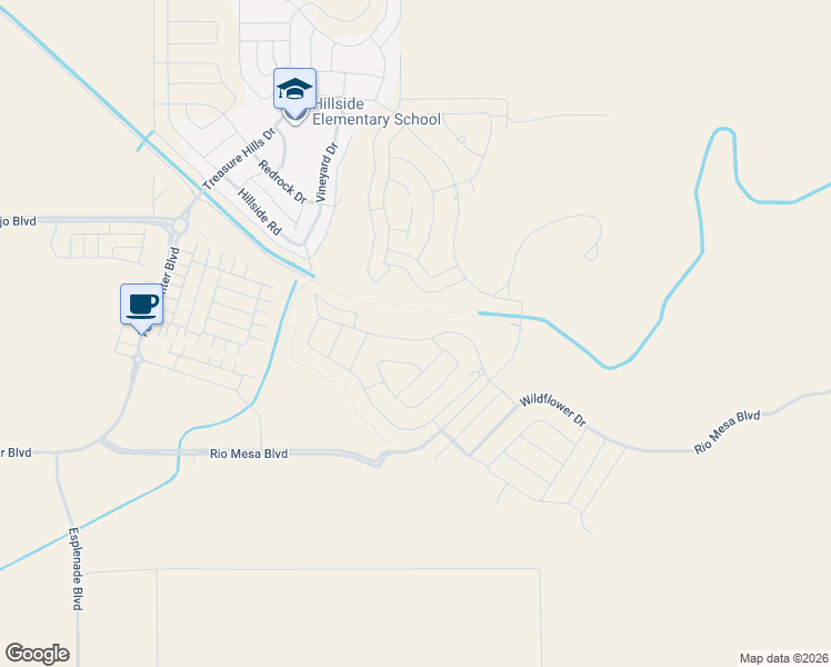 map of restaurants, bars, coffee shops, grocery stores, and more near 14781 Road 204 in Madera