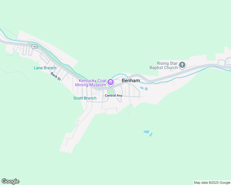 map of restaurants, bars, coffee shops, grocery stores, and more near in Benham