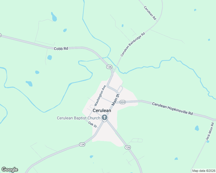 map of restaurants, bars, coffee shops, grocery stores, and more near 537 Cerulean Road in Cerulean