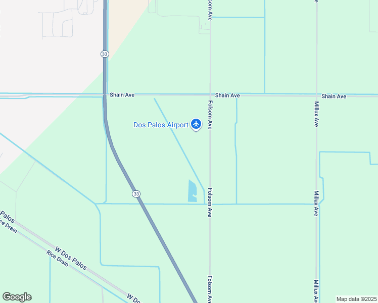 map of restaurants, bars, coffee shops, grocery stores, and more near 15723 Folsom Avenue in Dos Palos