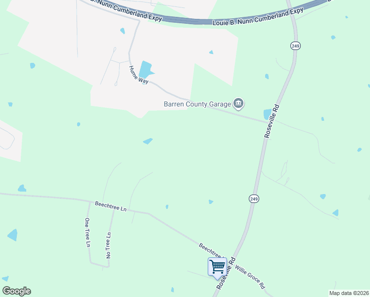 map of restaurants, bars, coffee shops, grocery stores, and more near 297 County Barn Road in Glasgow