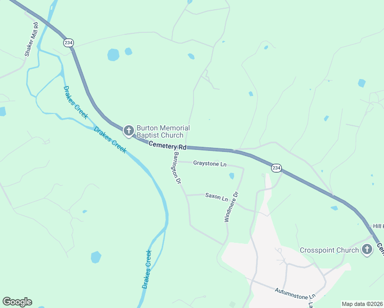 map of restaurants, bars, coffee shops, grocery stores, and more near 4703 Cemetery Road in Bowling Green