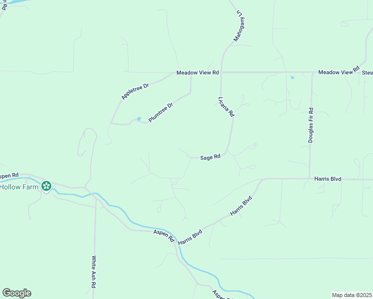 map of restaurants, bars, coffee shops, grocery stores, and more near 303 Sage Road in Ozark