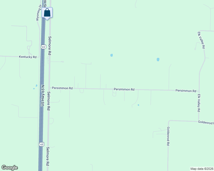 map of restaurants, bars, coffee shops, grocery stores, and more near 585 Persimmon Road in Ozark