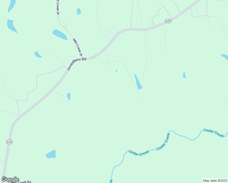 map of restaurants, bars, coffee shops, grocery stores, and more near 3578 Jonesboro Road in Kenbridge