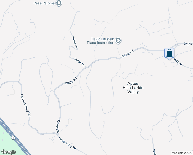 map of restaurants, bars, coffee shops, grocery stores, and more near 420 Yellowbrick Road in Watsonville
