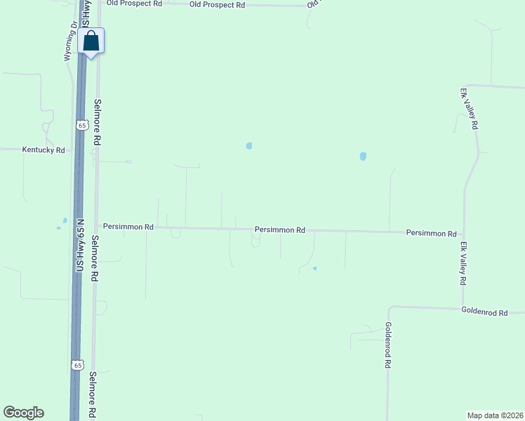 map of restaurants, bars, coffee shops, grocery stores, and more near 585 Persimmon Road in Ozark