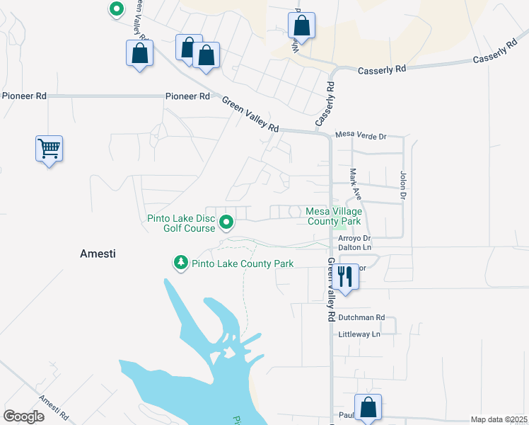 map of restaurants, bars, coffee shops, grocery stores, and more near 789 Green Valley Road in Watsonville