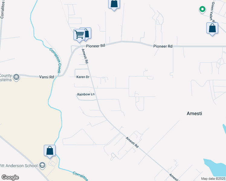 map of restaurants, bars, coffee shops, grocery stores, and more near 40 Linden Road in Watsonville