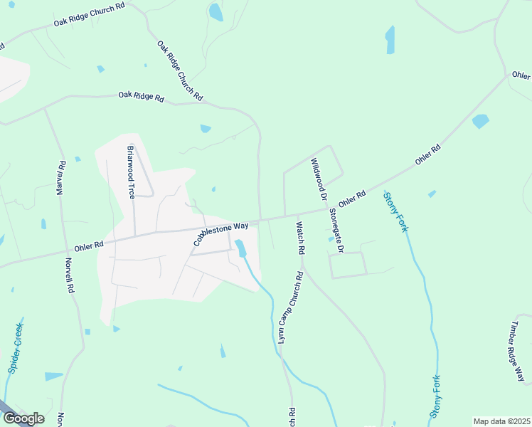map of restaurants, bars, coffee shops, grocery stores, and more near 2 Wildwood Drive in Corbin